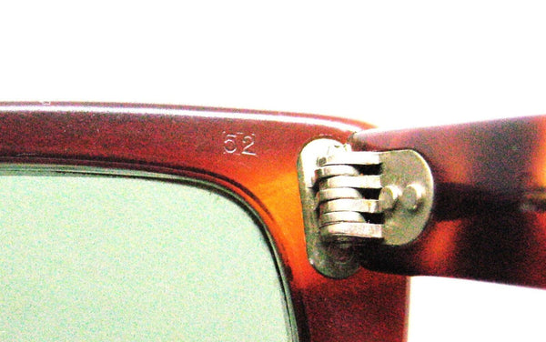 Ray-Ban USA Vintage B&L 1950s Caribbean Wayfarer Tortoise 52mm G-15 Sunglasses