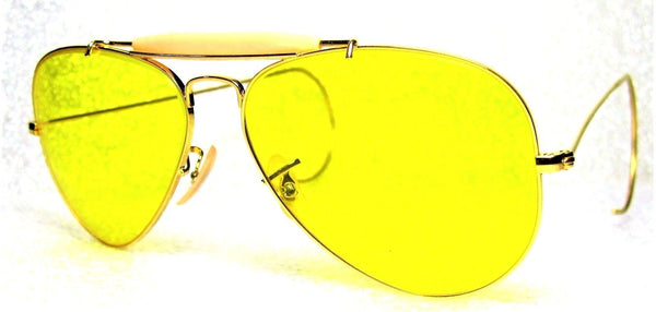 Ray-Ban USA *NOS Vintage *B&L Aviator *Kalichrome Outdoorsman I *NEW Sunglasses - Vintage Sunglasses 