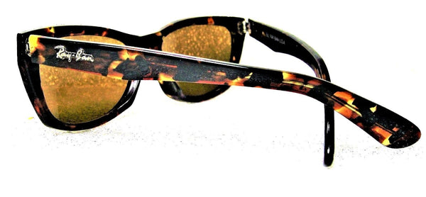 Ray-Ban USA NOS VINTAGE B&L W1438 Innerview Antique Tortoise Wayfarer Sunglasses - Vintage Sunglasses 