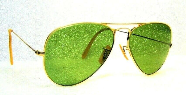 Ray-Ban USA Vintage 1940s B&L 12k GF Aviator 58mm RB-3 Very Rare WWII Sunglasses - Vintage Sunglasses 