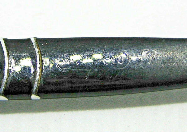 Persol Ratti Meflecto 1970s Vintage 58108 Rare Patent 48-70 Ebony Sunglasses