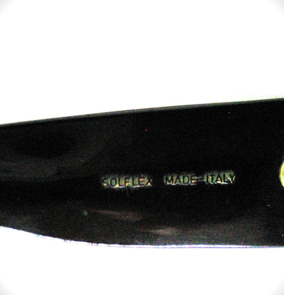 Solflex FAOSA Playa *style Italy 1960s Buddy Holy NOS Sunglasses & Ray-Ban case