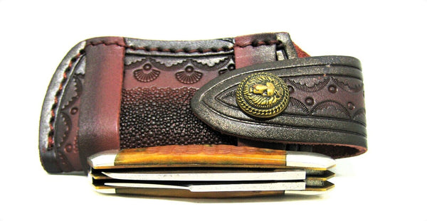 NOS Cripple Creek 1982 Trapper 1st Edition Knife World SN 0909 Mint Bob Cargill knife