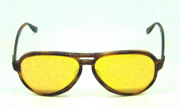 Ray-Ban USA NOS Vintage 70s B&L Aviator Ambermatic Vagabond New Sunglasses &Case
