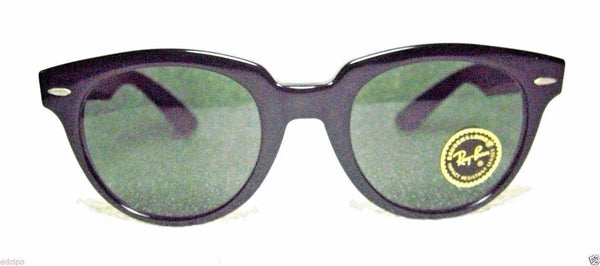 Ray-Ban USA Vintage NOS B&L Wayfarer "DALLAS" W0902 Ebony *New-in-Box Sunglasses - Vintage Sunglasses 