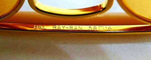 Ray-Ban USA Vintage 1990s NOS B&L Aviator Ambermatic PhotoChromic New Sunglasses