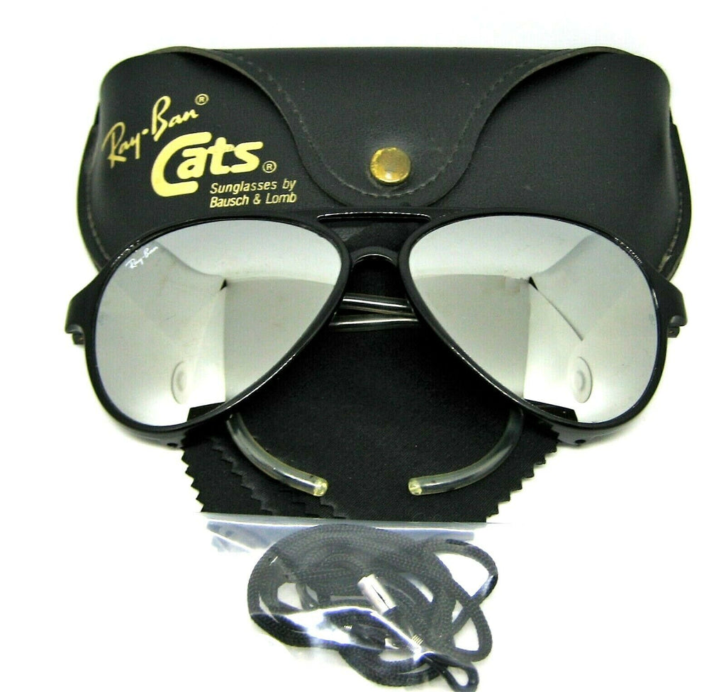 Ray-Ban USA Vintage B&L Cats Glacier 8000 G-31 Silver Mirror Lens Ski Sunglasses - Vintage Sunglasses 