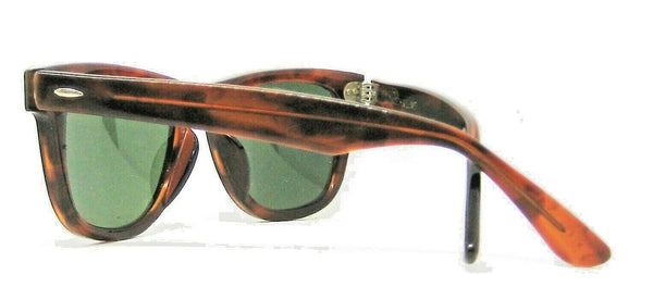 Ray-Ban USA Vintage B&L Wayfarer Covers W1872 Tortoise 46mm G-15 Sunglasses