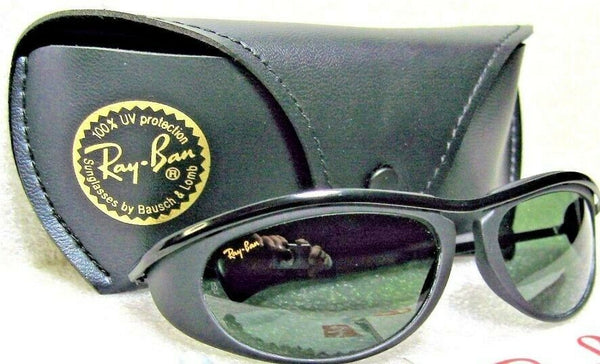 Ray-Ban USA Vintage B&L Olympian V Predator Style W1976 Matte Black Sunglasses