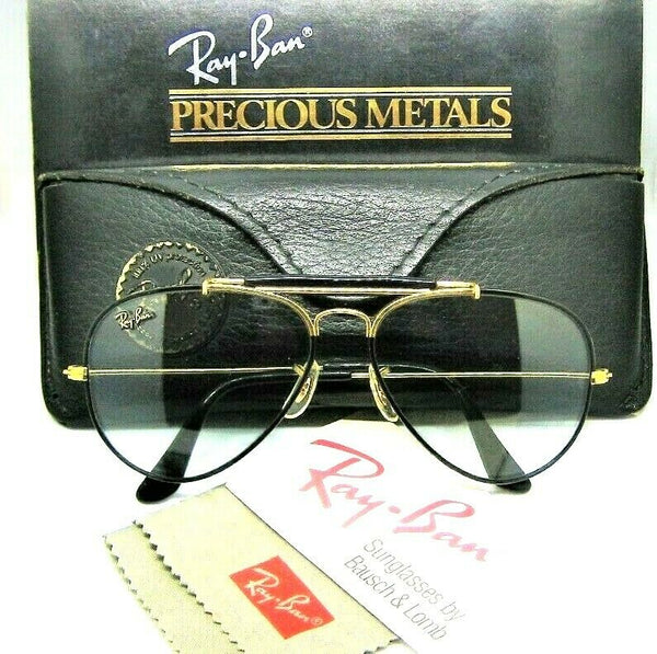 Ray-Ban USA Vintage B&L Aviator Precious Metals Blue Photochromic TGC Sunglasses