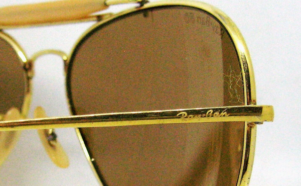 Ray-Ban USA The General Vintage 1980s B&L RB-50 Aviator Outdoorsman Sunglasses