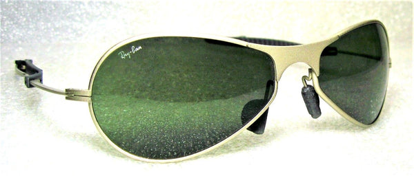 Ray-Ban USA Vintage NOS B&L Orbs Infinity W2373 Matte Silver New Sunglasses - Vintage Sunglasses 