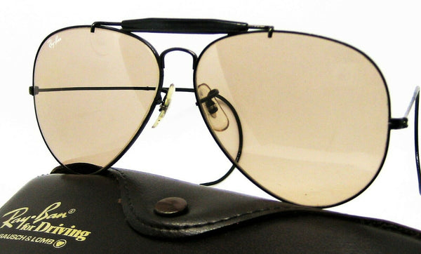 Ray-Ban USA Vintage B&L Aviator Outdoorsman II Changeables BlakChrome Sunglasses