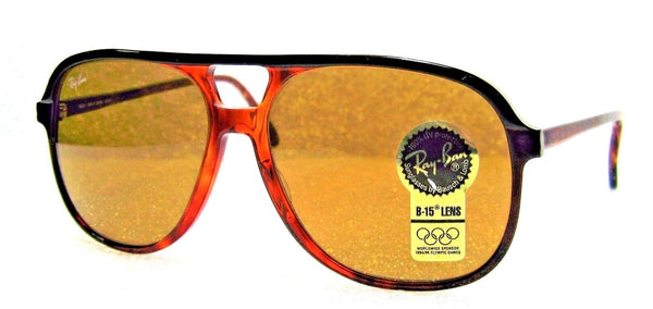 Ray-Ban USA NOS Vintage B&L TraditionalS B Ebony/Tortoise L1672 New Sunglasses - Vintage Sunglasses 