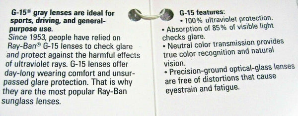 Ray-Ban USA NOS Vintage B&L Translucent W2638 Side Street New Sunglasses + Case