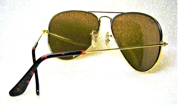 Ray-Ban USA NOS Vintage B&L Aviator Tortuga Classic B-15HC  L1706 New Sunglasses - Vintage Sunglasses 