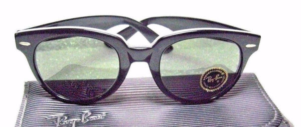Ray-Ban USA Vintage NOS B&L Wayfarer "DALLAS" W0902 Ebony *New-in-Box Sunglasses - Vintage Sunglasses 