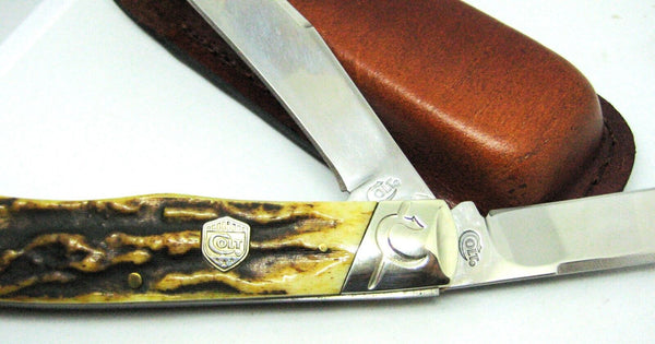 Colt "Big Guy" CT 587 Large Trapper Knife “The Legend Continues” NIB & Sheath