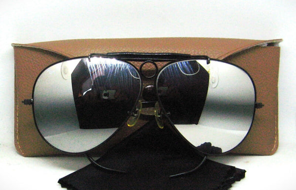 Ray-Ban USA Vintage B&L NOS Aviator DGM G-31 Bullet Hole Shooter New Sunglasses