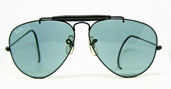 Ray-Ban USA Vintage B&L Aviator Outdoorsman Blue Changeables BkChrome Sunglasses