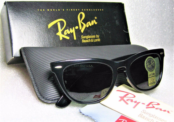 Ray-Ban USA *NOS Vintage B&L Wayfarer "Laramie" W0904 *New in Box Sunglasses - Vintage Sunglasses 