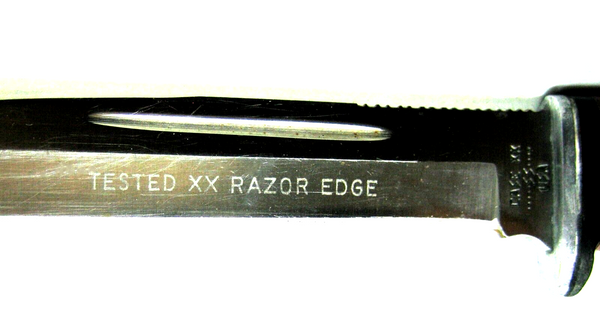 Case XX USA Vintage 1965-69 316-5 SSP Razor Edge Stainless Steel Hunting Knife