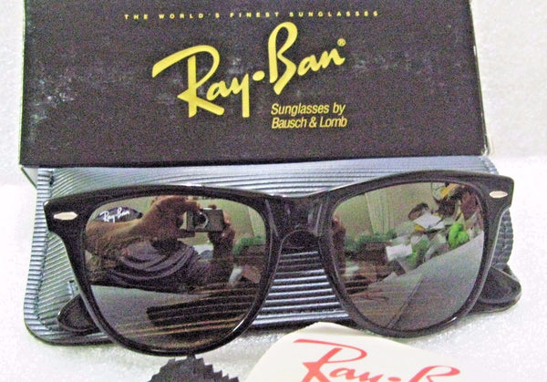 Ray-Ban USA Vintage NOS B&L Wayfarer II W0758 TGM B-15 4-Driving New Sunglasses - Vintage Sunglasses 