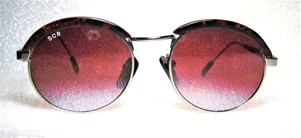 SunclOud NOS Vintage Rare RENZO Tortoise Rnd Clubmaster Rose SCR DGM Sunglasses - Vintage Sunglasses 