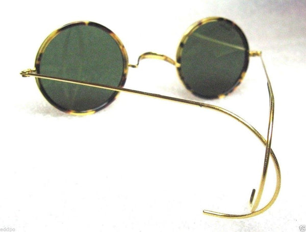 Ray-Ban USA *NOS Vintage B&L Cheyenne I Lennon W1750 Honey~Tortis NEW Sunglasses - Vintage Sunglasses 