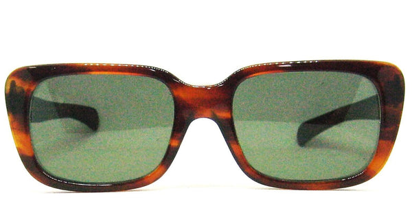 Ray-Ban NOS USA Vintage B&L 60s Monti Wayfarer L5072 Mock Tortise New Sunglasses