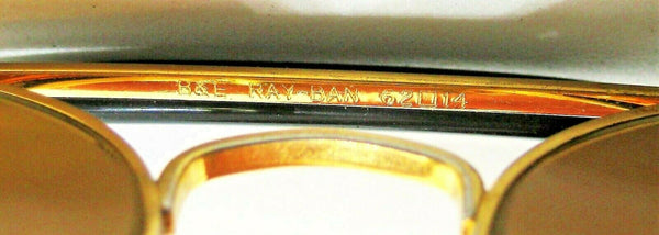 Ray-Ban USA Vintage B&L Aviator Chromax W1665 frame-B-15 lenses 62mm Sunglasses