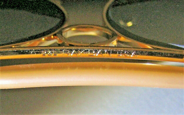 Ray-Ban Vintage NOS USA B&L Aviator Bullet Hole Shooter G-31 DGM New Sunglasses