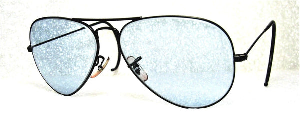 Ray-Ban USA *NOS Vintage B&L Aviator Blue Super *Changeable Lens *NEW Sunglasses - Vintage Sunglasses 