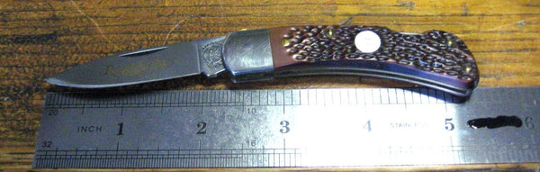 Remington UMC USA R5 Delrin Gentleman Lockback NOS Knife - New In Box