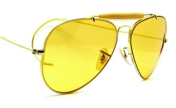 Ray-Ban USA Vintage 1970s NOS B&L Aviator Ambermatic PhotoChromic New Sunglasses