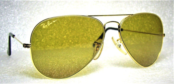 Ray-Ban USA NOS Vintage B&L Aviator Chromax W1661 Driving Series NEW Sunglasses - Vintage Sunglasses 