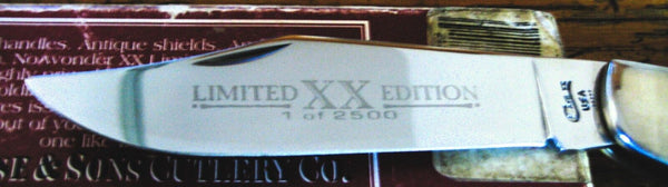 CASE XX NOS Vintage 1996 Limited Edition Jigged Bone Grandaddy Barlow