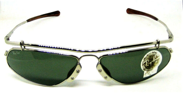 Ray-Ban USA NOS Vintage B&L Predator Inertia Chrome W2466 New Sunglasses & Case