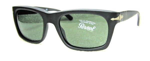Persol New Vintage 3065-S 9013/71 Rare 55-20 Black Sandblast MidNight Sunglasses - Vintage Sunglasses 