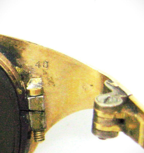 Ray-Ban USA Vintage 1940s B&L Signet 12kGF Classic Metals Sunglasses Frame &Case