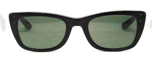 Ray-Ban USA Vintage B&L 1950s Caribbean  Wayfarer Ebony 52mm G-15 Sunglasses