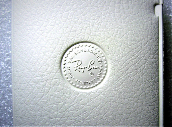 Ray-Ban USA *NOS Vintage 1960s *B&L Rare "Ketch" Ivory-Yellow *New Sunglasses - Vintage Sunglasses 