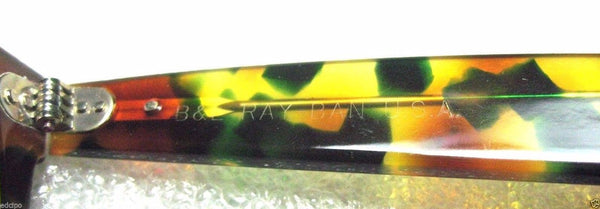 Ray-Ban USA *NOS Vintage B&L Ltd. Wayfarer II W1447 "Green Tortoise"  Sunglasses - Vintage Sunglasses 