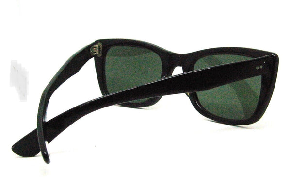 Ray-Ban USA Vintage B&L 1950s Caribbean  Wayfarer Ebony 52mm G-15 Sunglasses