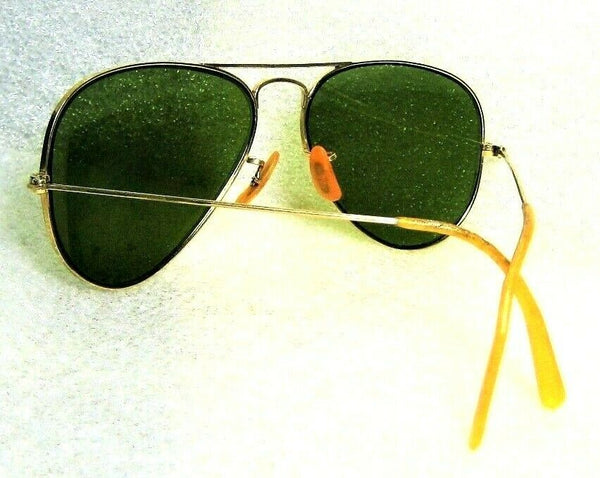 Ray-Ban USA Vintage 1940s B&L 12k GF Aviator 58mm RB-3 Very Rare WWII Sunglasses - Vintage Sunglasses 