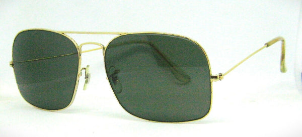Ray-Ban USA Vintage 1960s B&L Aviator Caravan Explorer Rare Unique  Sunglasses