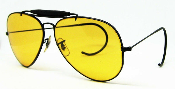 Ray-Ban USA Vintage 1970s B&L Aviator Ambermatic OutdoorsMan II Mint Sunglasses - Vintage Sunglasses 