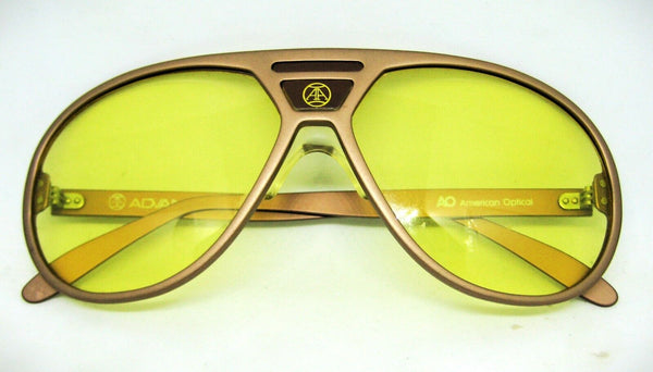 American Optical USA Arthur Ashe Advantage Ashe Aviator  1970 Vintage Sunglasses