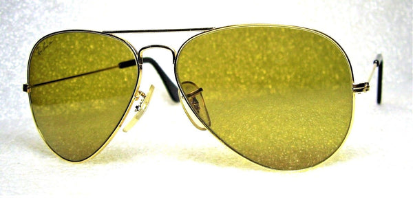 Ray-Ban USA NOS Vintage B&L Aviator Chromax W1661 Driving Series NEW Sunglasses - Vintage Sunglasses 
