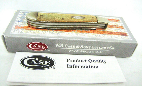 CASE XX NOS Vintage Centennial 1889-1989 Peanut Gold Dust New In Box Knife GS220
